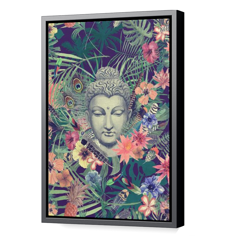 Thumbnail for Canvas - Black Floating Frame