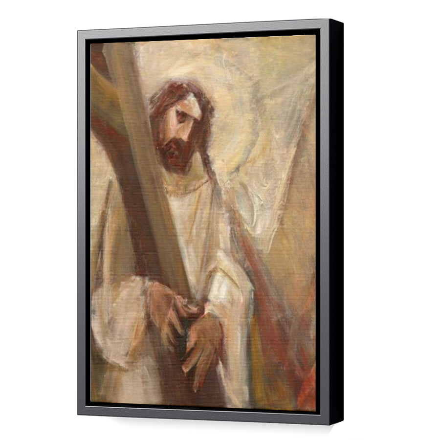 Thumbnail for Canvas - Black Floating Frame
