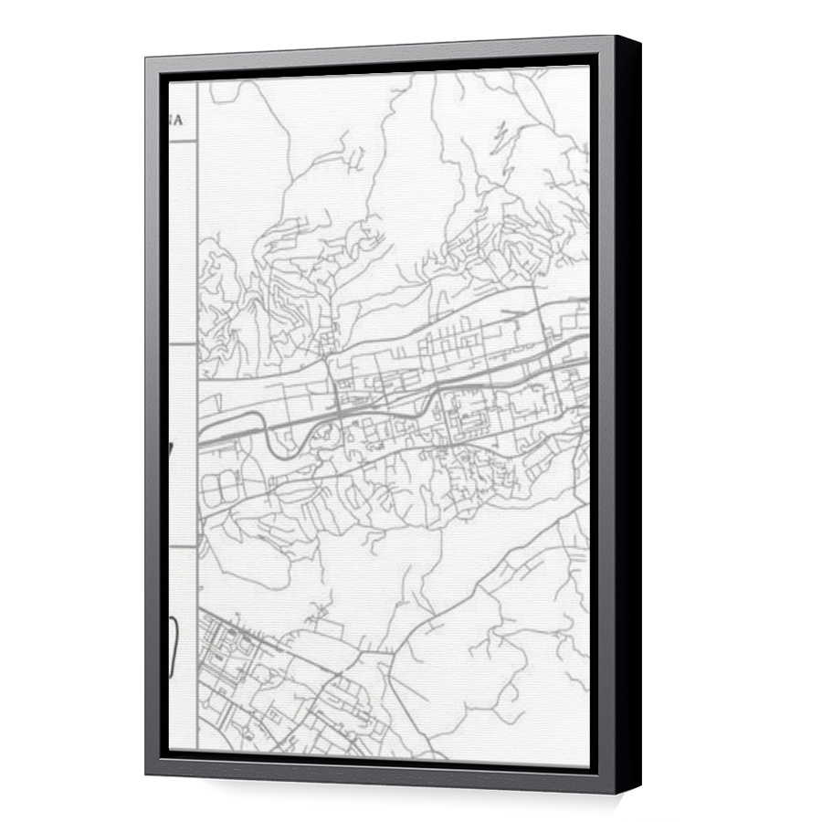 Thumbnail for Canvas - Black Floating Frame