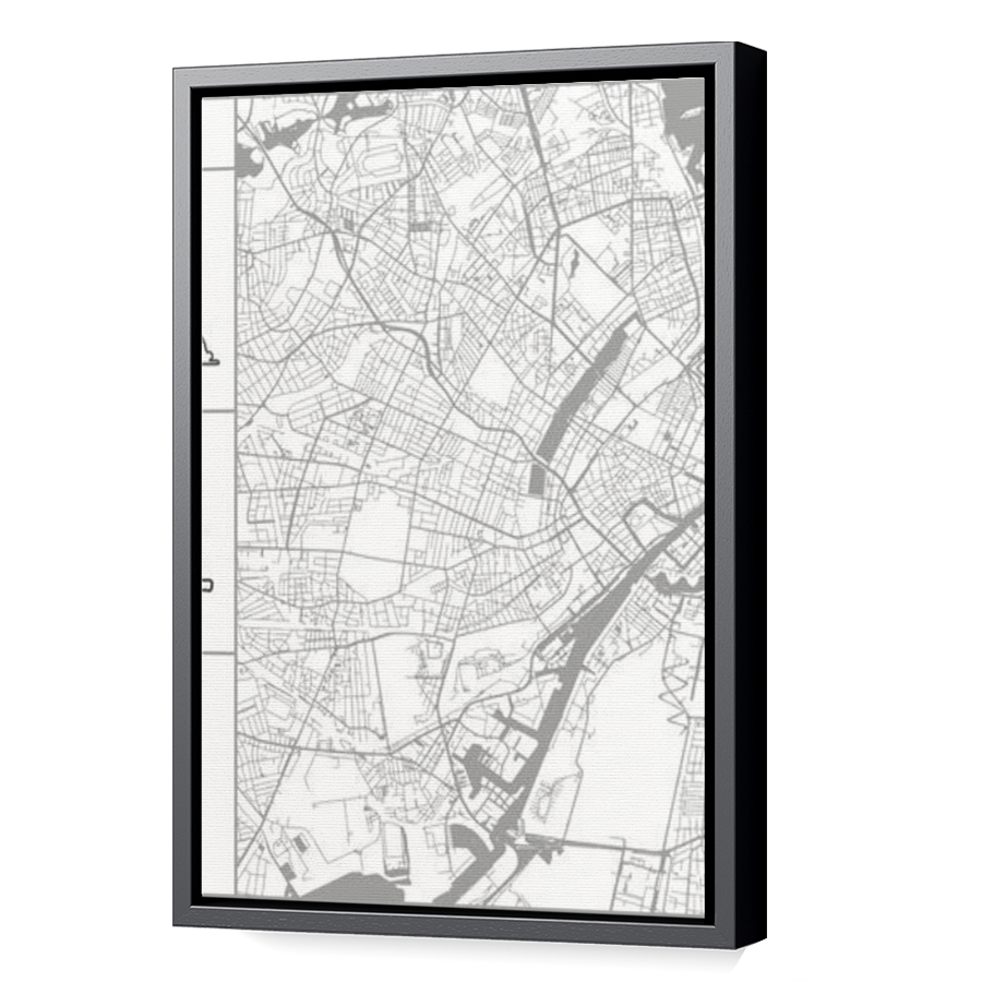 Thumbnail for Canvas - Black Floating Frame