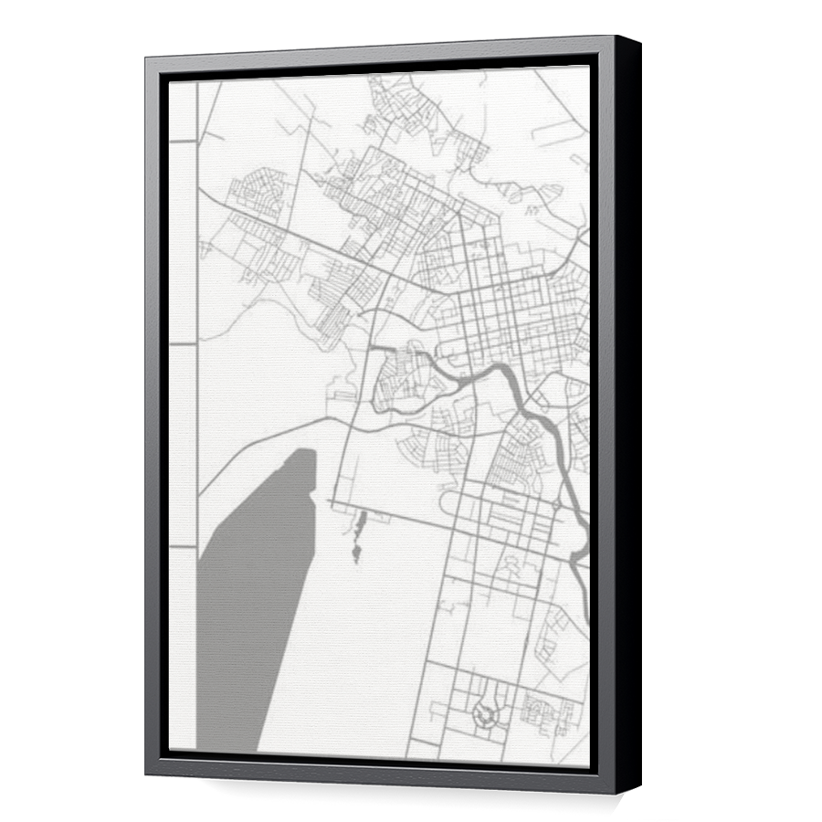 Thumbnail for Canvas - Black Floating Frame