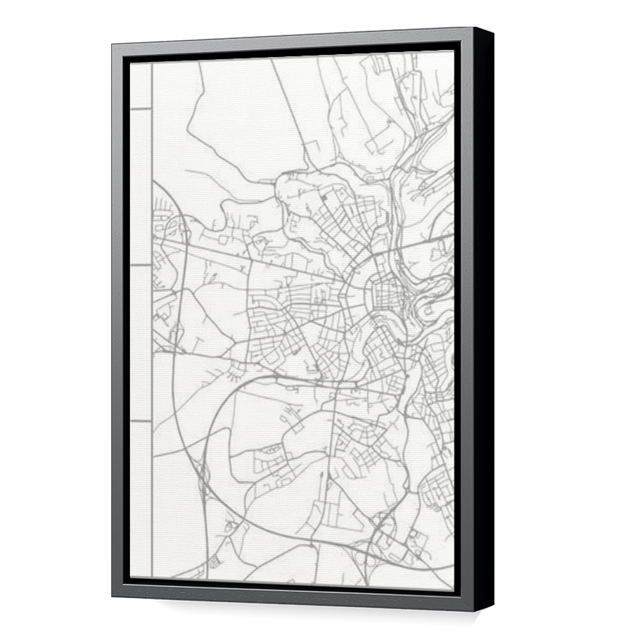 Thumbnail for Canvas - Black Floating Frame