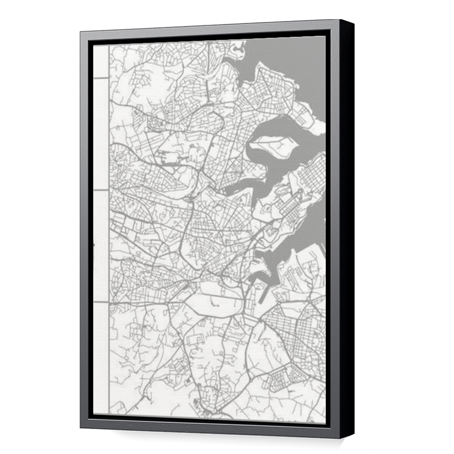 Thumbnail for Canvas - Black Floating Frame