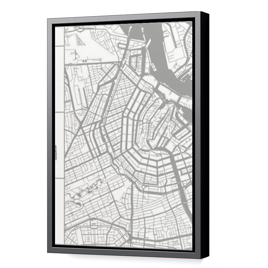 Thumbnail for Canvas - Black Floating Frame