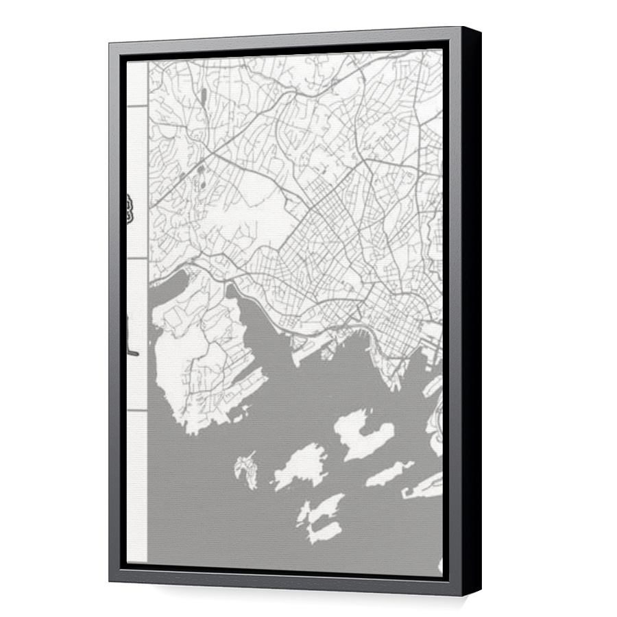 Thumbnail for Canvas - Black Floating Frame