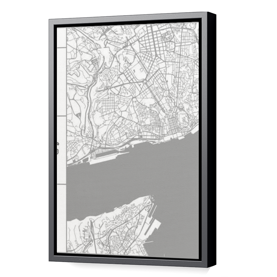 Thumbnail for Canvas - Black Floating Frame