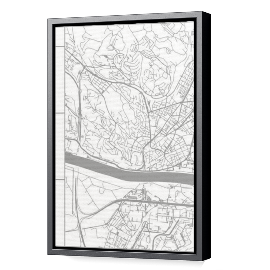 Thumbnail for Canvas - Black Floating Frame
