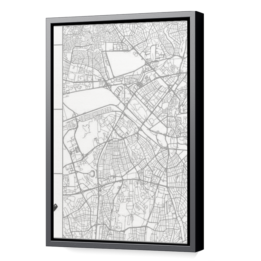 Thumbnail for Canvas - Black Floating Frame