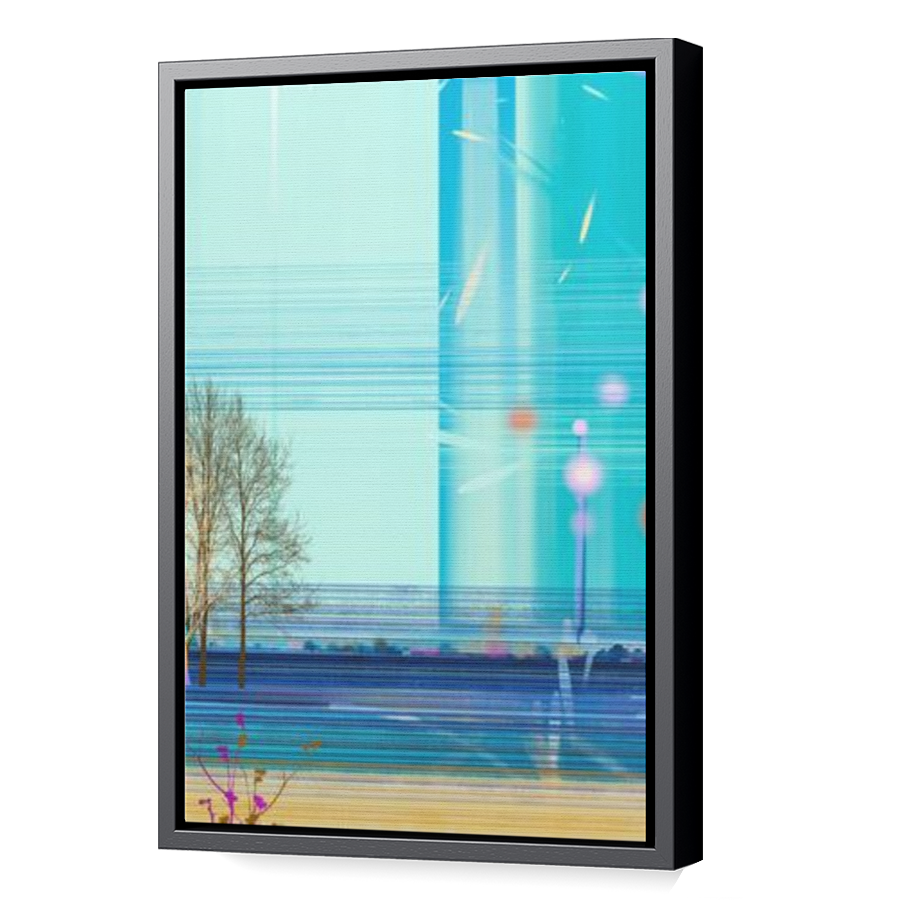 Thumbnail for Canvas - Black Floating Frame