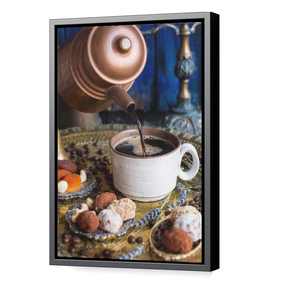 Thumbnail for Canvas - Black Floating Frame