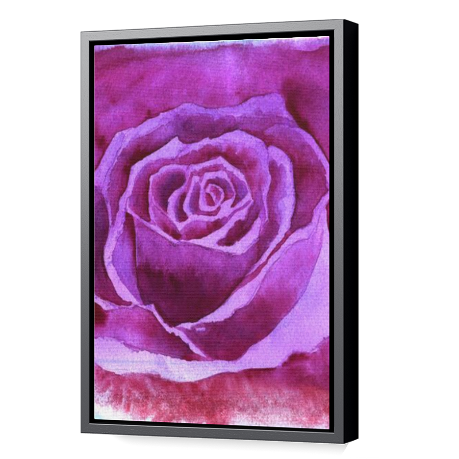 Thumbnail for Canvas - Black Floating Frame