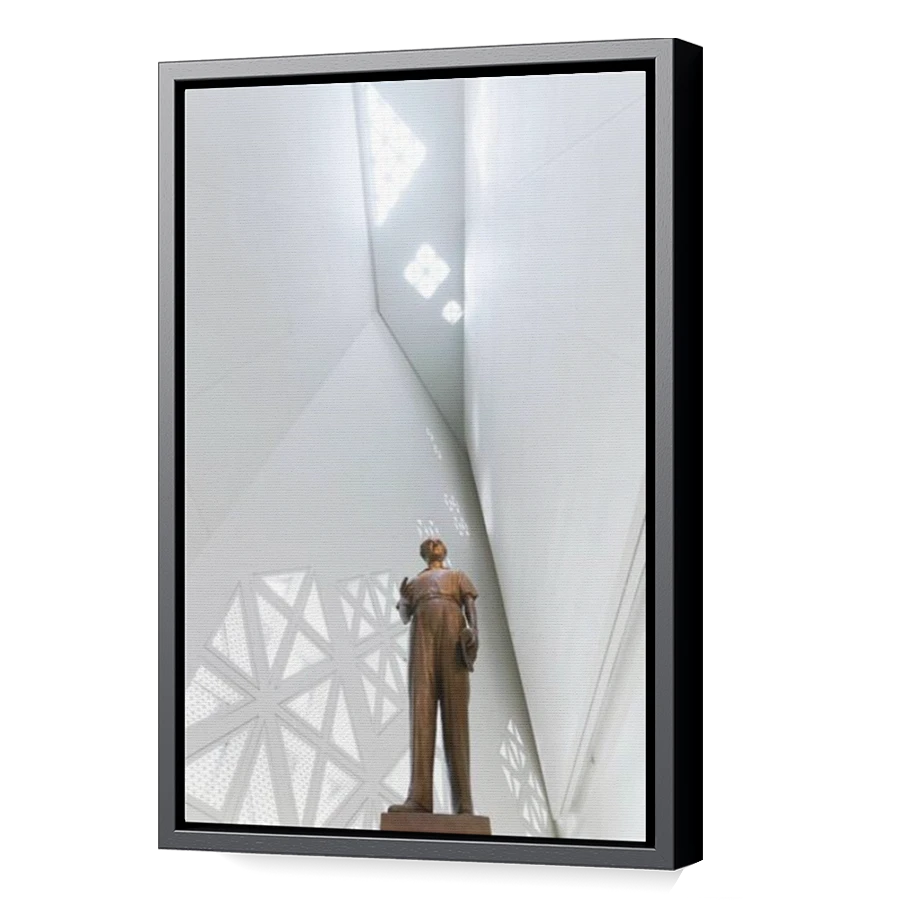 Thumbnail for Canvas - Black Floating Frame