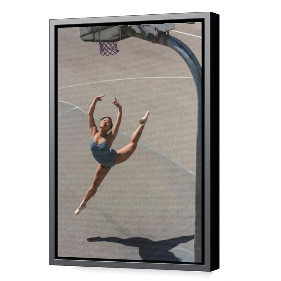 Thumbnail for Canvas - Black Floating Frame