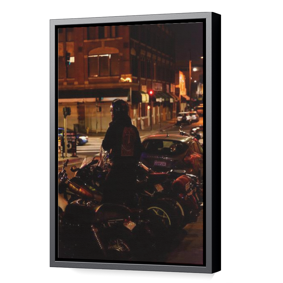 Thumbnail for Canvas - Black Floating Frame