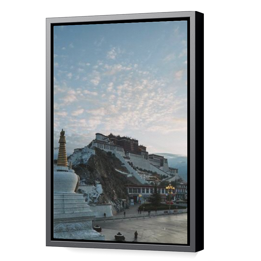 Thumbnail for Canvas - Black Floating Frame