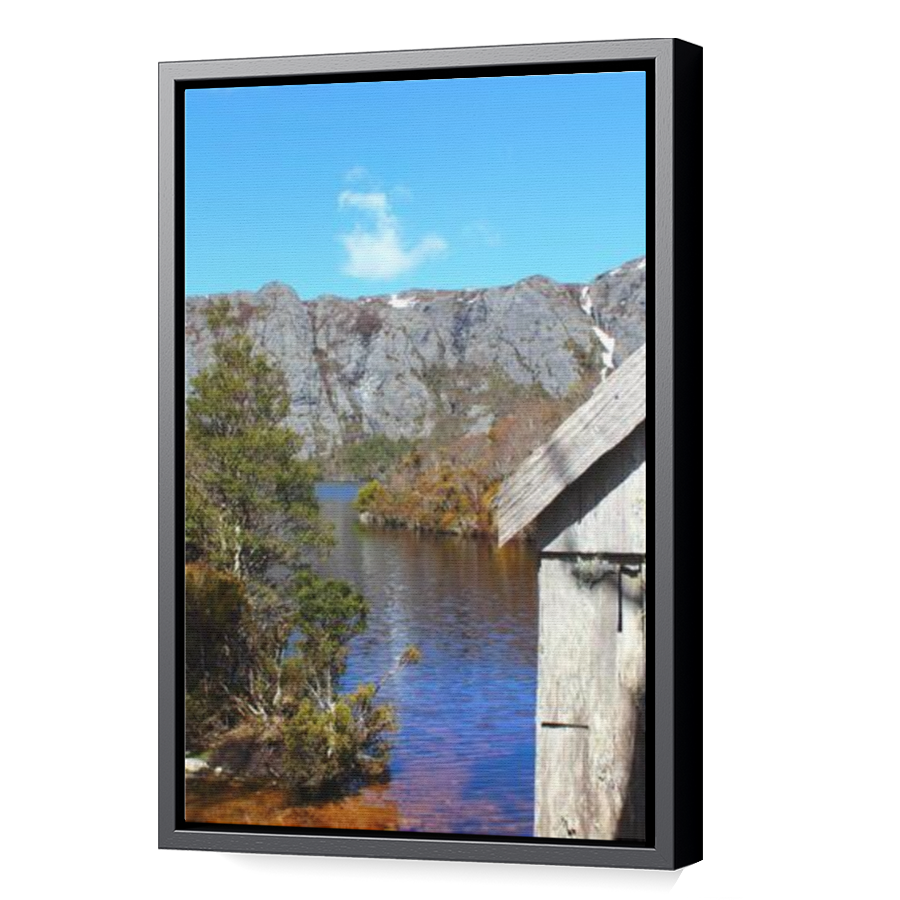 Thumbnail for Canvas - Black Floating Frame