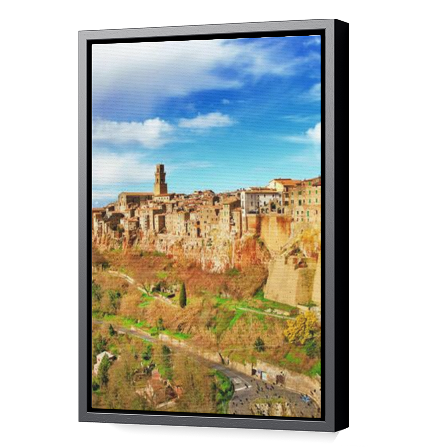 Thumbnail for Canvas - Black Floating Frame
