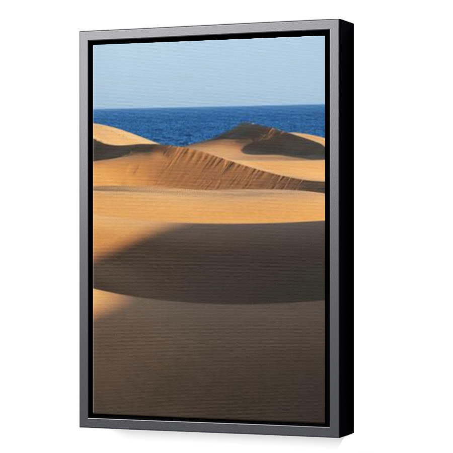 Thumbnail for Canvas - Black Floating Frame
