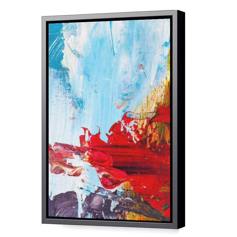 Thumbnail for Canvas - Black Floating Frame