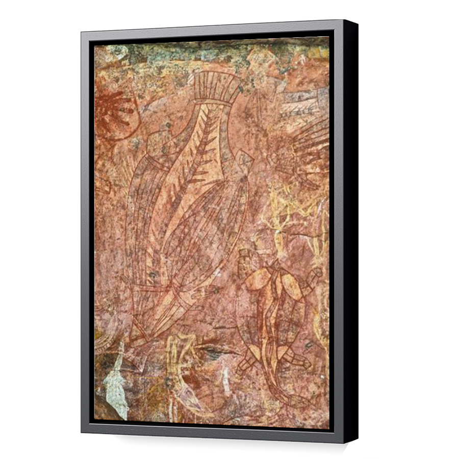 Thumbnail for Canvas - Black Floating Frame