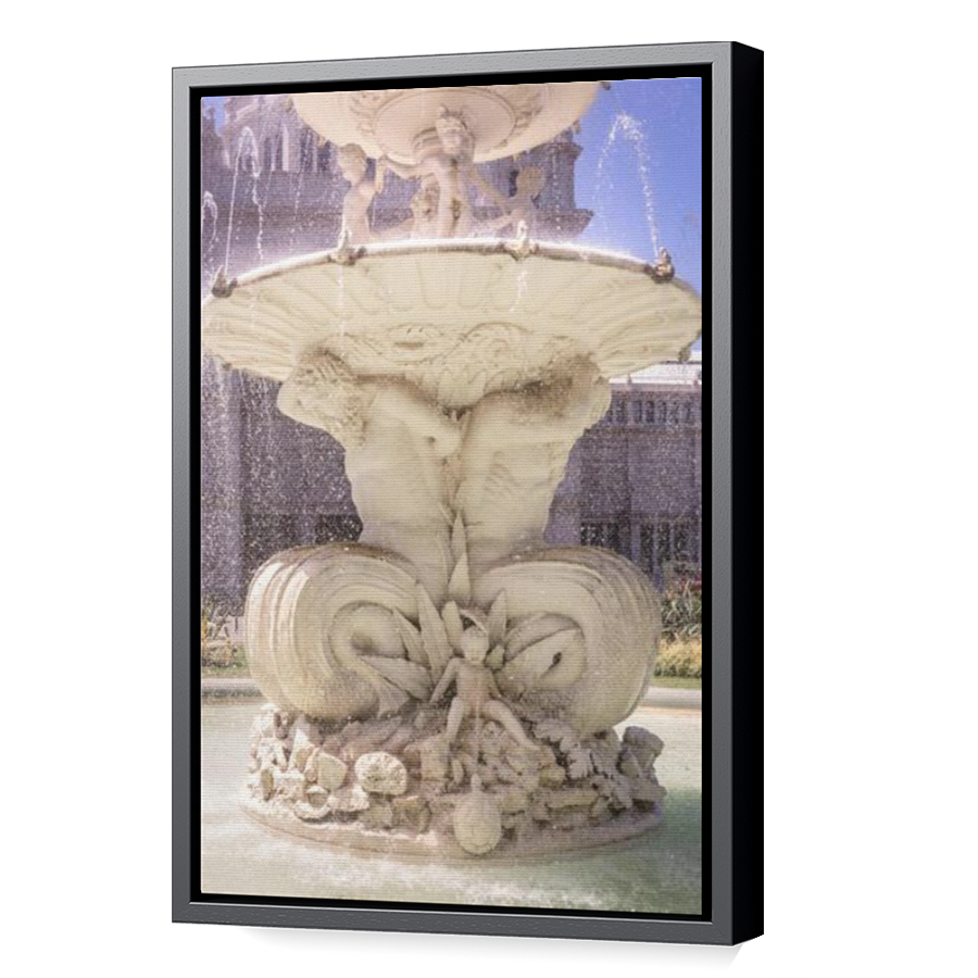 Thumbnail for Canvas - Black Floating Frame