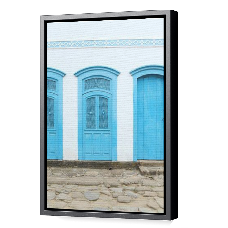 Thumbnail for Canvas - Black Floating Frame