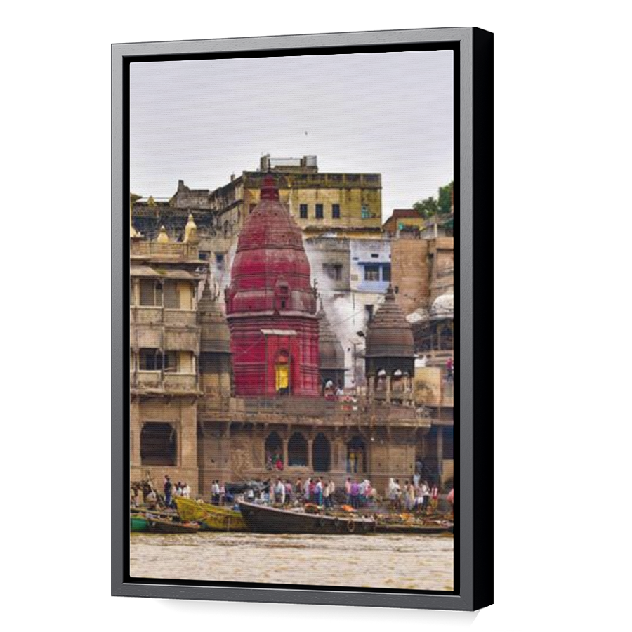 Thumbnail for Canvas - Black Floating Frame