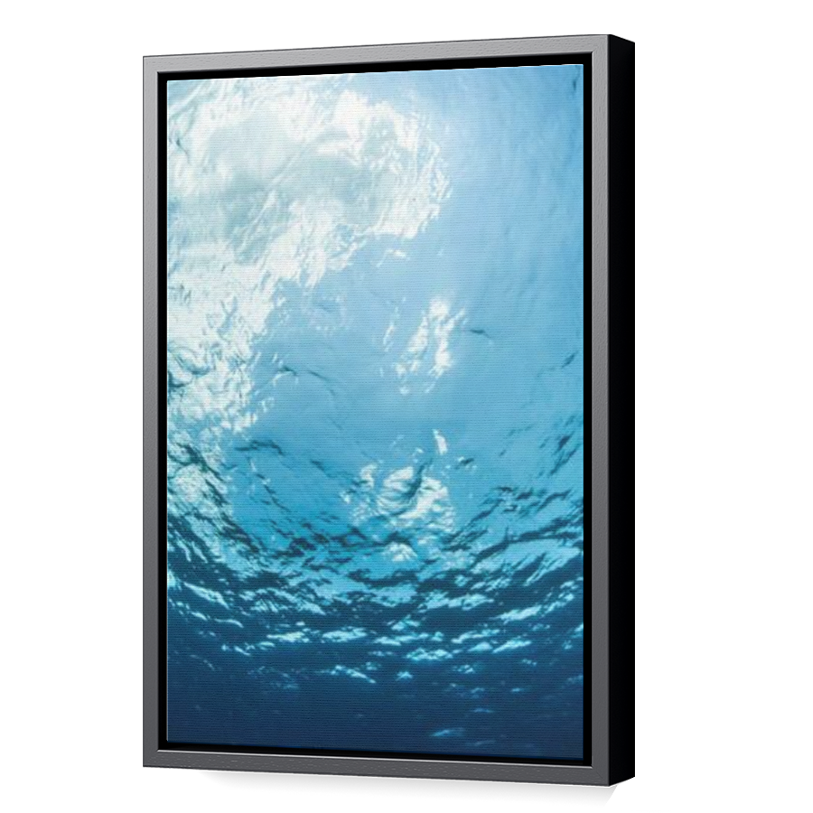 Thumbnail for Canvas - Black Floating Frame