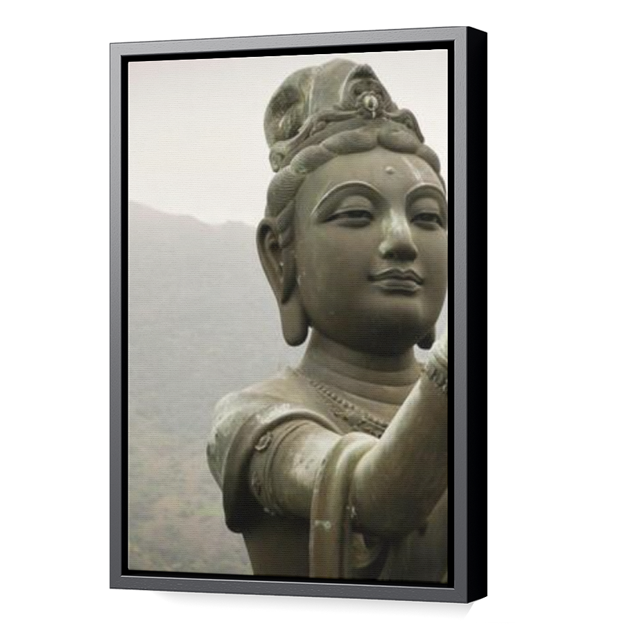 Thumbnail for Canvas - Black Floating Frame