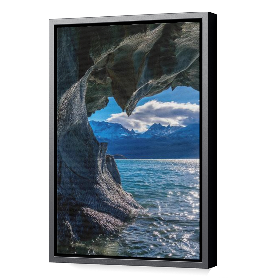 Thumbnail for Canvas - Black Floating Frame