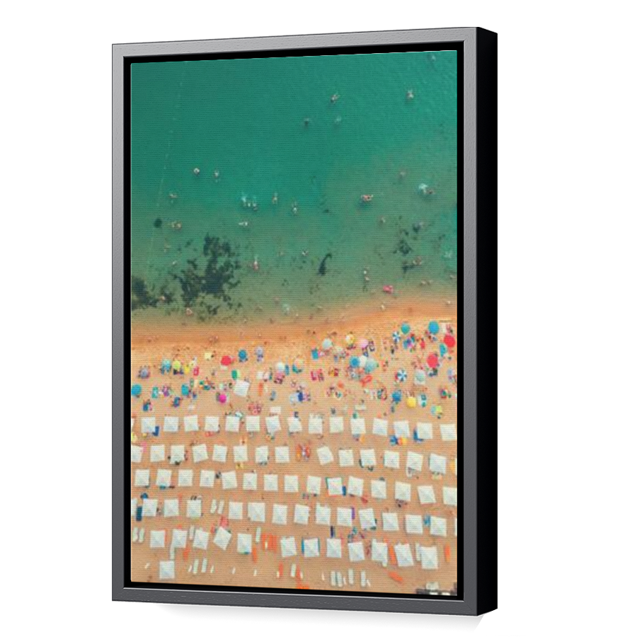 Thumbnail for Canvas - Black Floating Frame