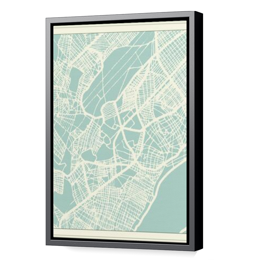 Thumbnail for Canvas - Black Floating Frame