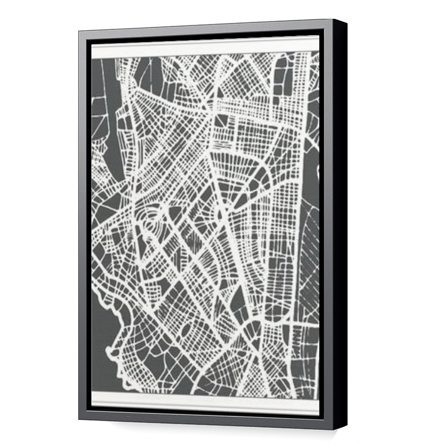Thumbnail for Canvas - Black Floating Frame