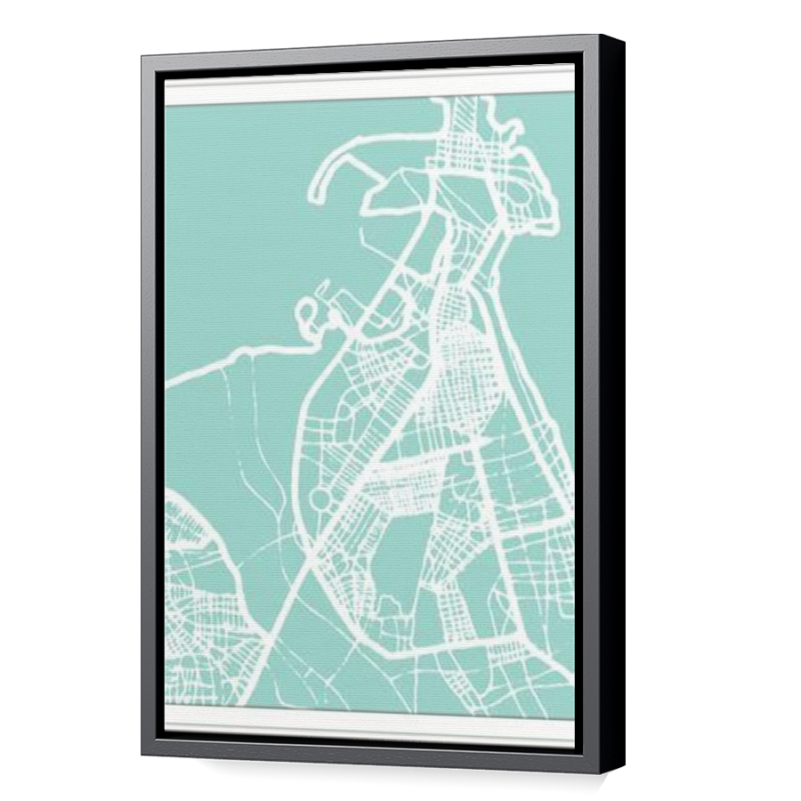 Thumbnail for Canvas - Black Floating Frame