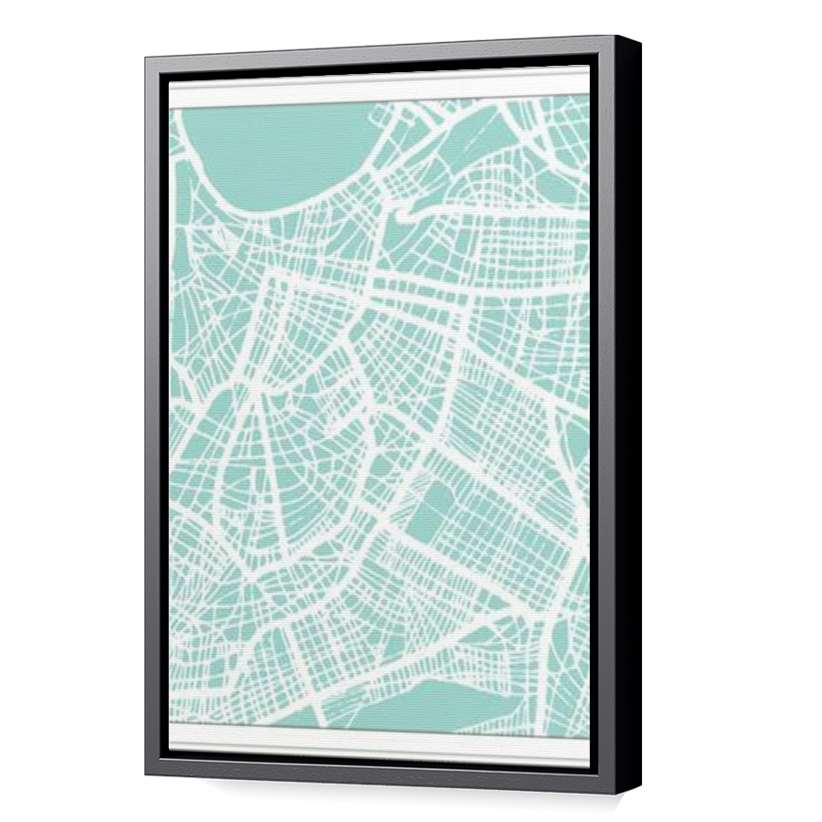 Thumbnail for Canvas - Black Floating Frame