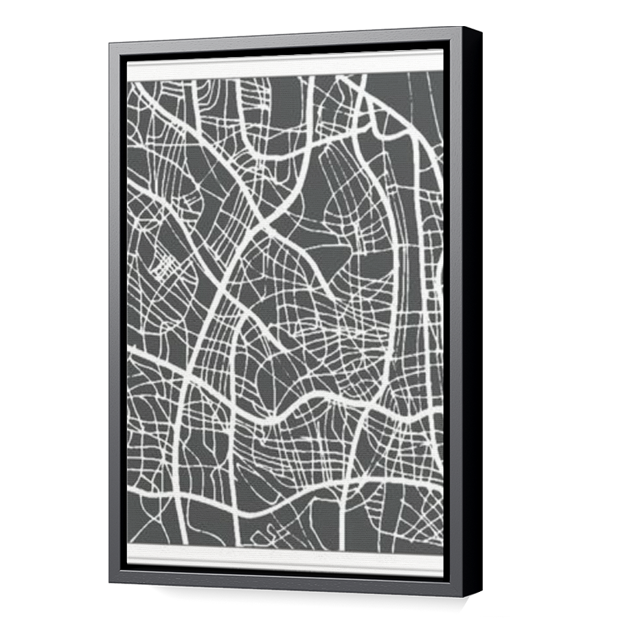 Thumbnail for Canvas - Black Floating Frame