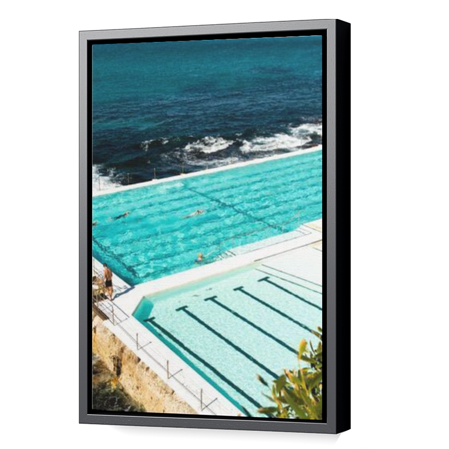 Thumbnail for Canvas - Black Floating Frame
