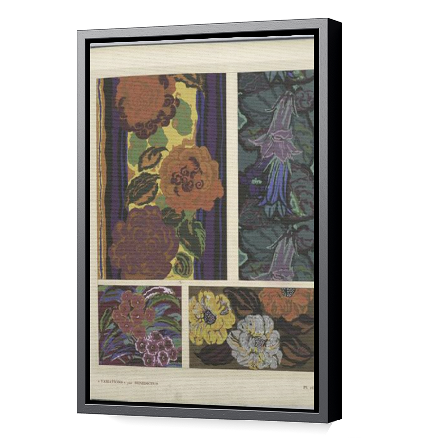Thumbnail for Canvas - Black Floating Frame