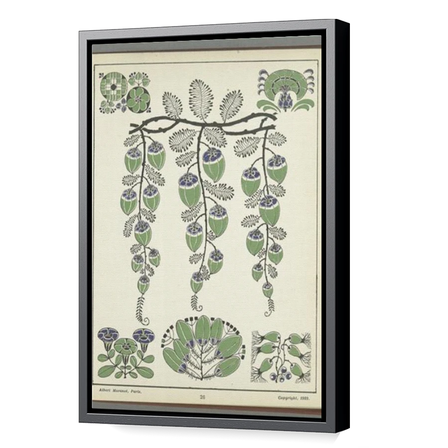 Thumbnail for Canvas - Black Floating Frame
