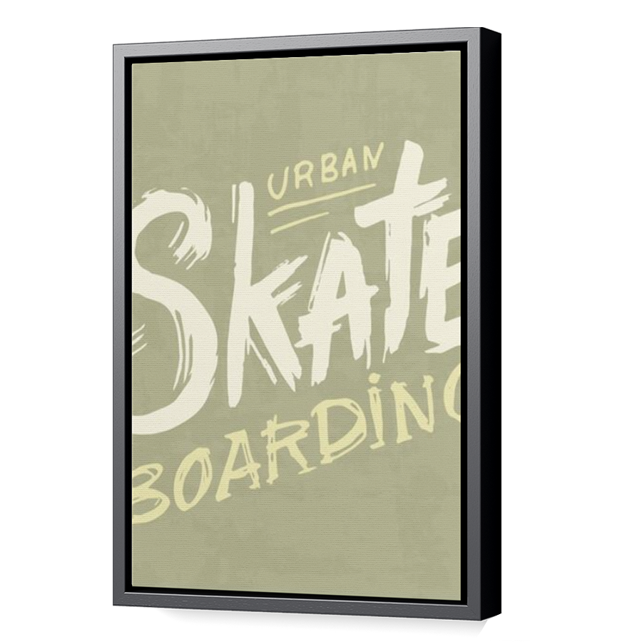 Thumbnail for Canvas - Black Floating Frame