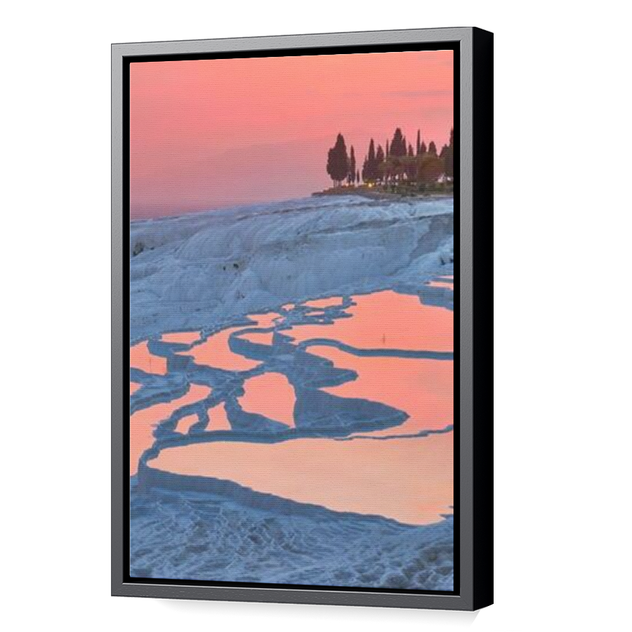 Thumbnail for Canvas - Black Floating Frame