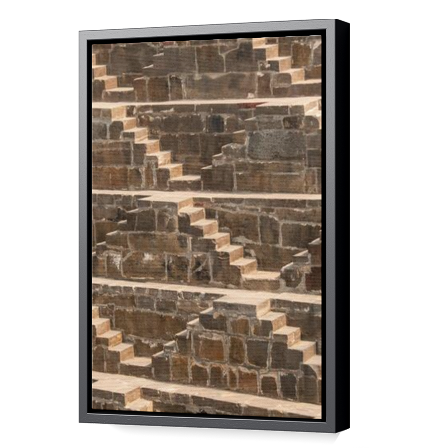 Thumbnail for Canvas - Black Floating Frame