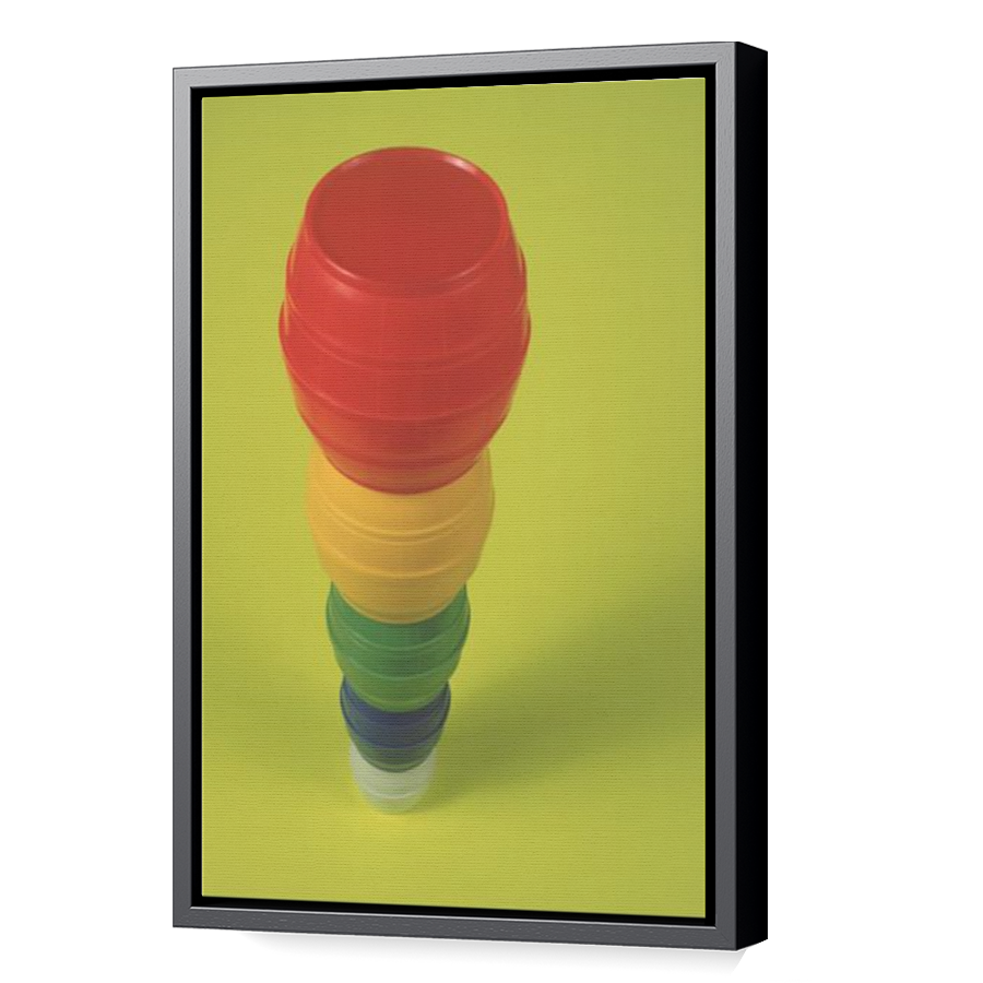 Thumbnail for Canvas - Black Floating Frame