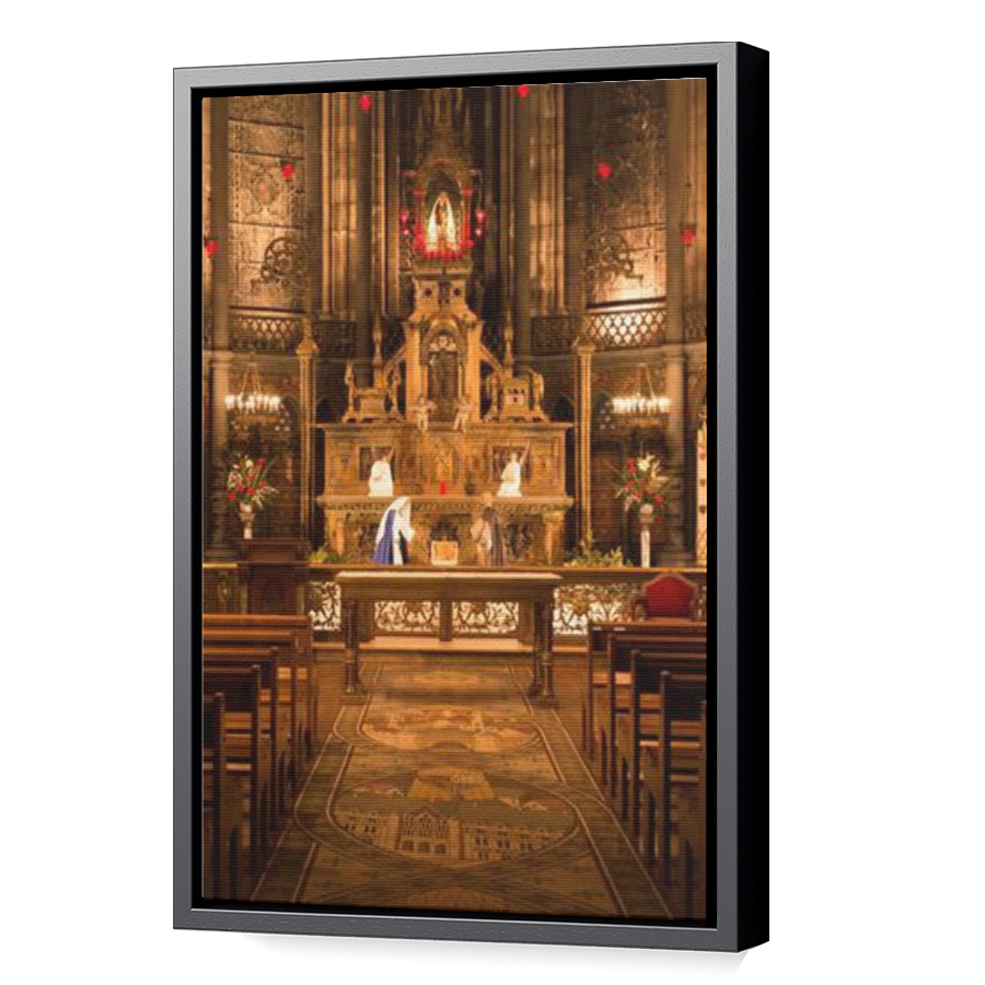 Thumbnail for Canvas - Black Floating Frame