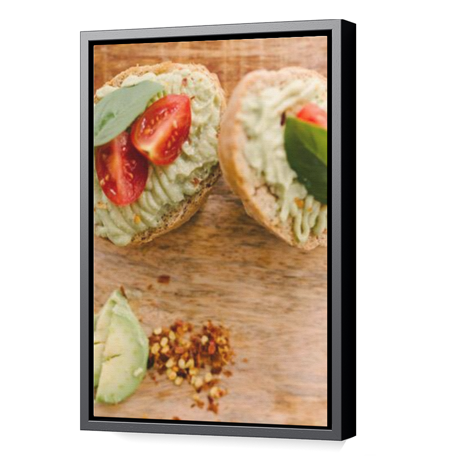Thumbnail for Canvas - Black Floating Frame