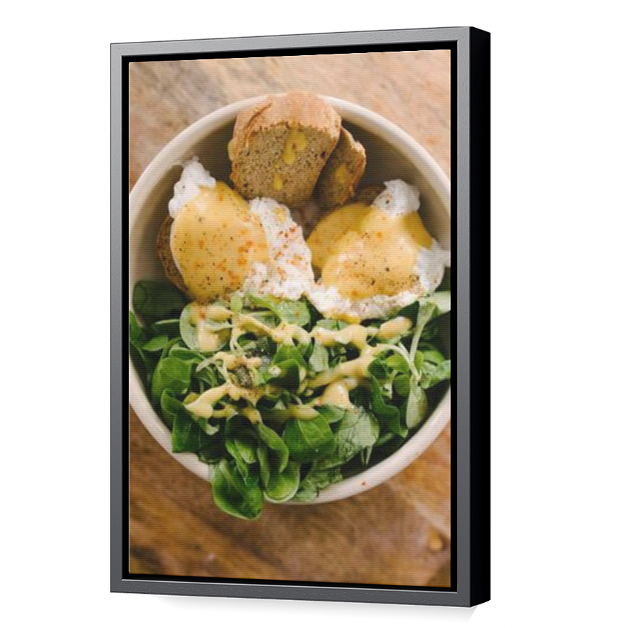 Thumbnail for Canvas - Black Floating Frame