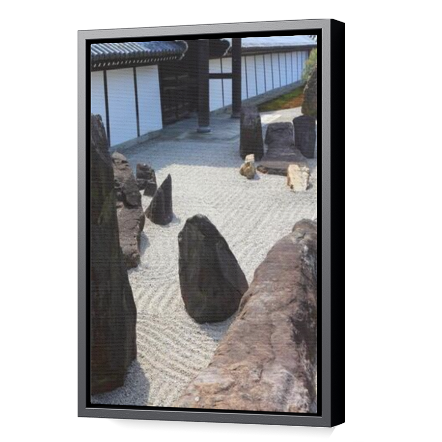Thumbnail for Canvas - Black Floating Frame