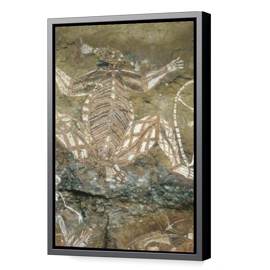 Thumbnail for Canvas - Black Floating Frame