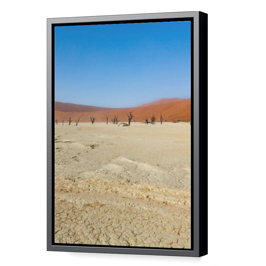 Thumbnail for Canvas - Black Floating Frame