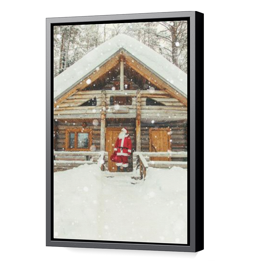 Thumbnail for Canvas - Black Floating Frame